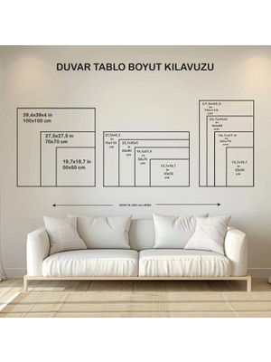 GLAZELLA Ufuklara Yolculuk: Canlı Renklerle Soyut Cam Tablo