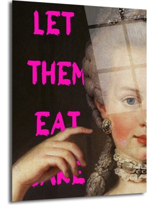 GLAZELLA Let Them Eat Cake Pop Art Cam Tablo