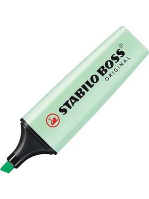Stabilo Boss Fosforlu Kalem 70/116 Pastel Yeşil Renk ile Dikkat Çekici Notlar İçin İdeal