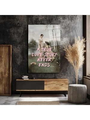 GLAZELLA "a True Love Story Never Ends" Romantik Cam Tablo