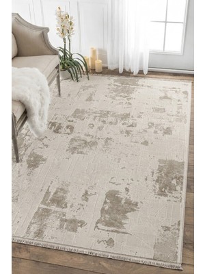 Vitali Home Hernes Bej Krem Salon Oturma Odası Çocuk Odası Yatak Odası Halısı HM-6018