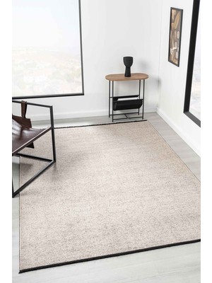 Vitali Home Liv Bej Kilim Yıkanabilir Kaymaz Taban Şönil Kilim Salon Oturma Odası Mutfak Halısı LV385