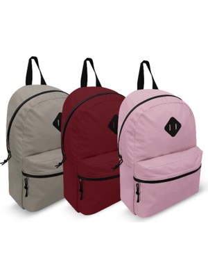 Brick Bag Wood Sırt Çantası (4'li Paket)