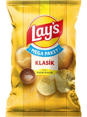 Lay's Klasik Mega Boy 193 G (8'li Paket)