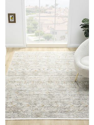 Vitali Home Hernes Krem Salon Oturma Odası Çocuk Odası Yatak Odası Halısı HM-6001