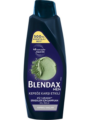 Blendax Erkek Kepeğe Karşı Etkili Şampuan 500 ml (7'li Paket)