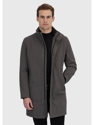 Ramsey Kahverengi Regular Fit Dik Yaka Casual Dokuma Kaban