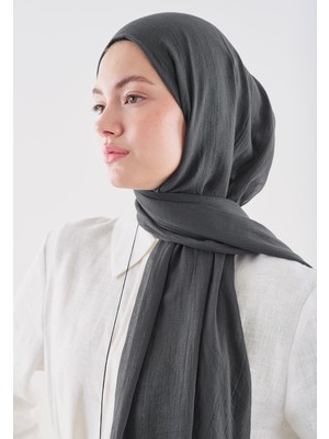 Fresh Scarfs Dubai Premium Şal Antrasit