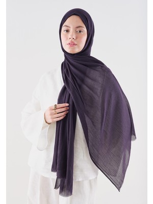 Fresh Scarfs Dubai Premium Şal Derin Mor