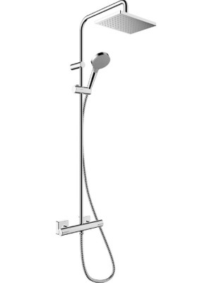 Hansgrohe Vernis Shape Ecosmart Termostatlı Duş Kolonu - 26097000