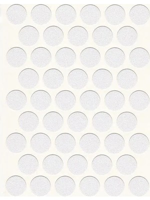 Yapışkanlı Vida Tapası (Beyaz) 10 mm