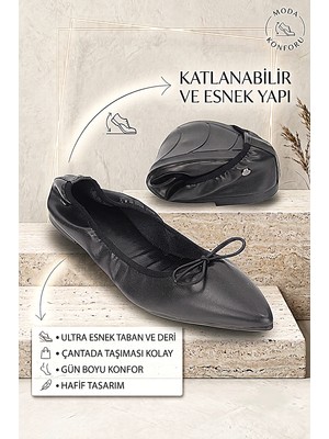 Bezos Velina Kadın Babet Ayakkabı