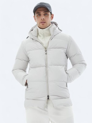 Kip Taş Regular Fit Casual Dokuma Mont