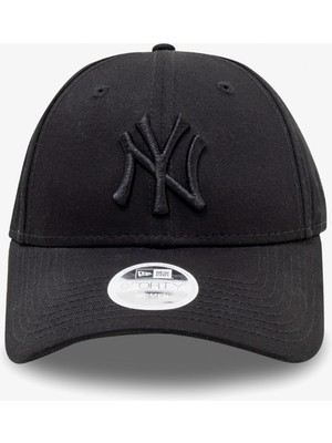 New Era New York Yankees Kadın Siyah Şapka.-