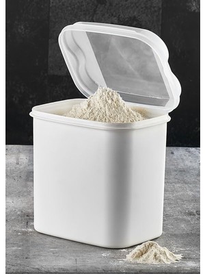 Hsc Bilişim Masal Saklama Kabı, Beyaz 4500 ml