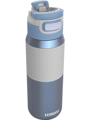 Hsc Bilişim Kambukka Elton Insulated Içecek Şişesi – 750 ml – Gök Mavisi – 3'ü 1 Arada Kapak – Snapclean® Tekno
