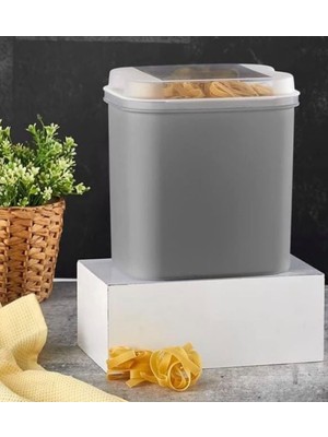 Hsc Bilişim Masal Saklama Kabı, Gri 4500 ml