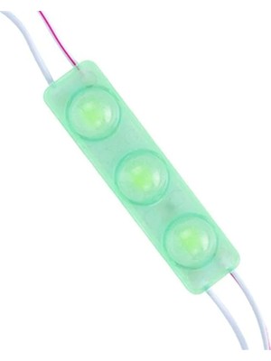 Powermaster 12 V 1.5 Watt Yeşil 2835 Modül LED 70X15 mm