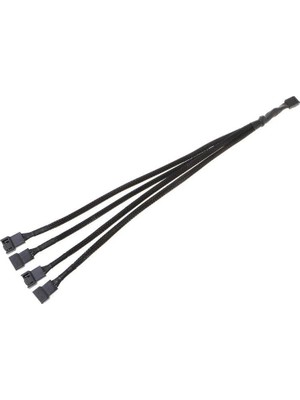 Hsc Bilişim 4 Pin Fan Çoklayıcı Y Pwm Çoklayıcı Splitter Kablosu 4 Port