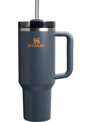 Hsc Bilişim Quencher Pipetli Termos Bardak, Lacivert (Twilight), 1.18 Litre