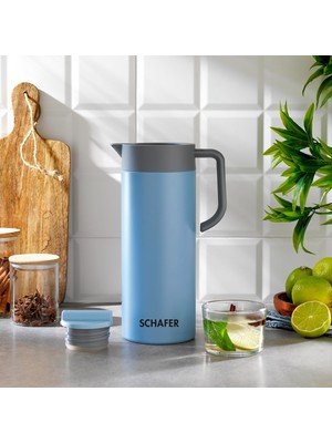 Hsc Bilişim Schafer Click Termos 1.3 L-Mavi
