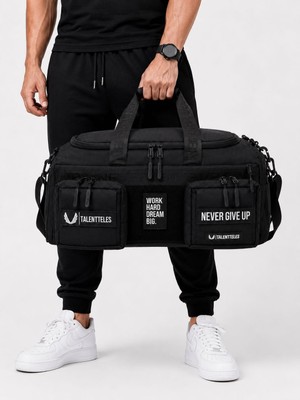 Talentteles Duffle Black 45L Spor Çantası
