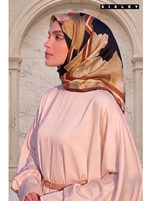 Sisley Ipek Tıvıl EŞARP-2029-90*90