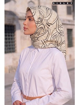Sisley Ipek Saten EŞARP-2040-90*90