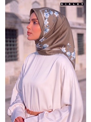 Sisley Ipek Saten EŞARP-2036-90*90