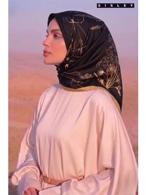 Sisley Ipek Saten EŞARP-2032-90*90
