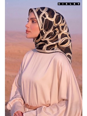 Sisley Ipek Saten EŞARP-2042-90*90