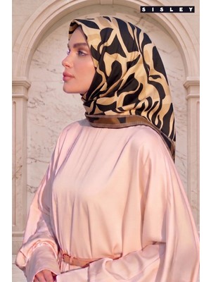 Sisley Ipek Saten EŞARP-2035-90*90