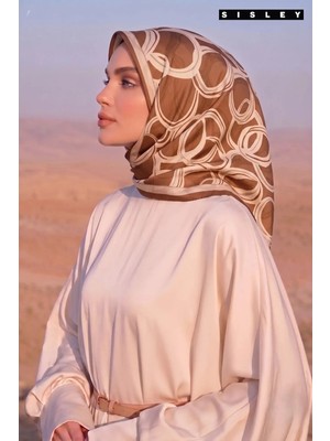 Sisley Ipek Saten EŞARP-2042-90*90