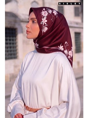Sisley Ipek Saten EŞARP-2036-90*90