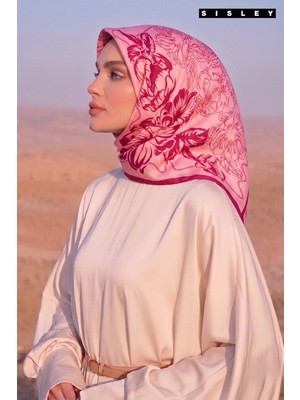Sisley Elisa Desenli EŞARP-2005-90*90