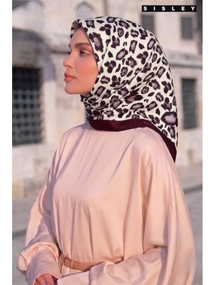 Sisley Ipek Saten EŞARP-2034-90*90