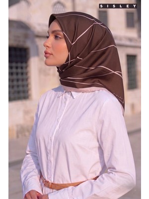 Sisley Ipek Saten EŞARP-2038-90*90