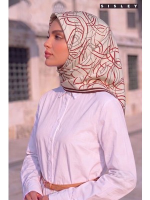Sisley Ipek Saten EŞARP-2040-90*90