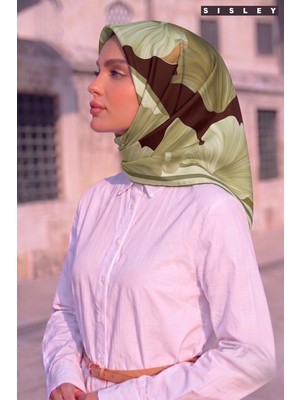 Sisley Ipek Saten EŞARP-2041-90*90