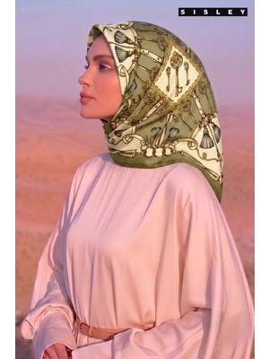 Sisley Elisa Desenli EŞARP-2003-90*90
