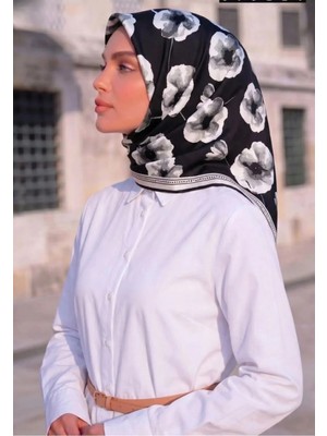 Sisley Ipek Saten EŞARP-2037-90*90