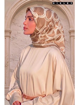 Sisley Ipek Saten EŞARP-2042-90*90