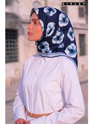Sisley Ipek Saten EŞARP-2037-90*90