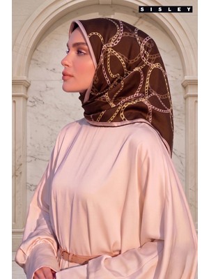 Sisley Ipek Saten EŞARP-2033-90*90