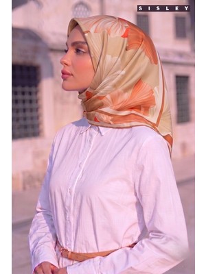 Sisley Ipek Saten EŞARP-2041-90*90
