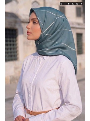Sisley Ipek Saten EŞARP-2038-90*90