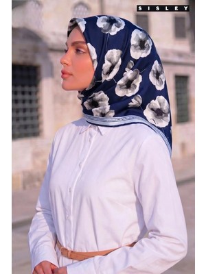 Sisley Ipek Saten EŞARP-2037-90*90