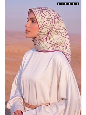 Sisley Ipek Tıvıl EŞARP-2028-90*90