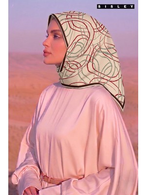 Sisley Ipek Tıvıl EŞARP-2028-90*90