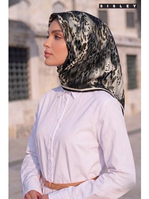 Sisley Ipek Saten EŞARP-2039-90*90